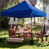 Carpa Plegable 3x3 Para Exterior Camping Altura Ajustable 323-341cm