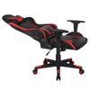 Silla Gaming Giratorio Ergonómico Con Reposacabeza Negro Rojo