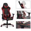 Silla Gaming Giratorio Ergonómico Con Reposacabeza Negro Rojo