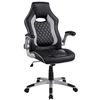 Silla Gaming Ergonómica Con Ruedas Gris 67x63x103,5-113,5cm