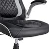 Silla Gaming Ergonómica Con Ruedas Gris 67x63x103,5-113,5cm