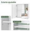 Rogal Armario De Espejo De Baño Mdf Blanco 66x17x63 Cm Rogal con Ofertas en  Carrefour