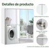 Armario De Baño Con Espejo Para Colgar 63x15x65cm Blanco