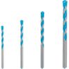 Set De Brocas Expert Multiconstruction Cyl-9 De 4/5/6/8 Mm 4 Unidades Para Taladros De Impacto Rotativos Para Atornilladores Pa