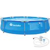 Piscina Desmontable Redonda Con Filtro Depurador Ø 300 X 76 Cm - Azul