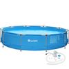 Piscina Desmontable Redonda Con Filtro Depurador Ø 360 X 76 Cm - Azul