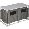 Cocina De Camping 97x47,5x56,5cm - Gris