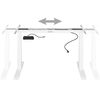 Estructura Para Mesa Denis 110-190x68x58-123cm - Blanco