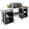 Cocina De Camping 172x52x104cm - Negro