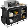 Cocina De Camping 116x52x107cm - Negro