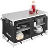 Cocina De Camping 97x47,5x56,5cm - Negro