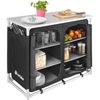 Cocina De Camping 97x47,5x78cm - Negro