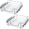 2 Cajones Telescópicos Para Cocina Y Dormitorio - 47 Cm