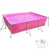 Piscina Desmontable Rectangular 300 X 207 X 70 Cm - Rosa