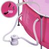 Piscina Desmontable Redonda Con Filtro Depurador Ø 300 X 76 Cm - Rosa