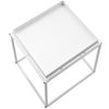 Mesa Auxiliar Cambridge 40x40x44cm - Blanco