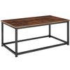 Mesa De Café Lynch - Madera Industrial Oscura