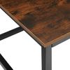 Mesa De Café Lynch - Madera Industrial Oscura