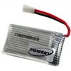 Batería Para Dron Hubsan H107d Mini, 3,7v, 650mah/2,4wh, Li-polymer, Recargable