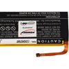 Batería Compatible Con Motorola Modelo Jg30, 3,85v, 2900mah/11,2wh, Li-polymer, Recargable