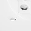 Lavabo Encastrable Cerámica 610 X 465 X 175 Mm Blanco Ecd Germany