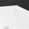 Lavabo Encastrable Cerámica 610 X 465 X 175 Mm Blanco Ecd Germany