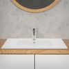 Lavabo Cerámico Encastrable 810x465x175 Mm Blanco Ecd Germany