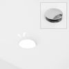 Lavabo Cerámico Redondo 400 X 395 X 147 Mm Blanco Ecd Germany