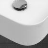 Lavabo Sobre Encimera - 435 X 435 X 125 Mm Blanco Ecd Germany