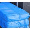 Lona De Protección Impermeable Con Ojales 3x4m Azul Ecd Germany