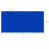 Lona De Protección Impermeable Con Ojales 6x12m Azul Ecd Germany