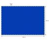 Lona De Protección Impermeable Con Ojales 8x12m 96m² Azul Ecd Germany