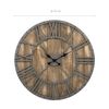 Reloj De Pared Windhelm Redondo De Hierro Ø76cm Negro Womo-design