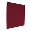 Cortina Plisada Burdeos Para Ventanas 120x150 Cm Rojo Ecd Germany