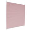 Cortina Plisada Para Ventanas 55x150 Cm Color Rosa