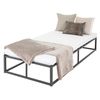 Cama De Estructura Metalica Sobre Marco De Acero 90x200 Cm Ml-design