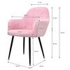 6x Juego Sillones De Comedor Rosa Ecd Germany