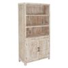 Mueble Auxiliar De Madera Turin Shabby Chic 110x210x45 Blanco Womo-design