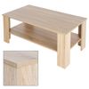 Mesa De Centro De Madera 100 X 57 X 43 Cm Ml Design