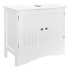 Armario Para Debajo Del Lavabo Con 2 Puertas 60x30x60cm Ml-design