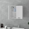 Armario De Baño Mueble Colgante De Pared 60x60x31 Cm Blanco Ml-design