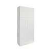 Armario Multiusos Con 2 Puertas Batientes 80x182,4x37 Cm Ml-design