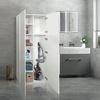 Armario Multiusos Con 2 Puertas Batientes 80x182,4x37 Cm Ml-design