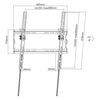 Soporte De Pared Para Tv Inclinable 81-160cm Ecd Germany