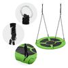 Columpio Nido Para Niños Ø100 Cm Verde/negro Poliéster Ecd Germay