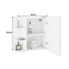 Conjunto De 4x Muebles De Baño Armario Blanco Ml-design