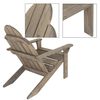 Silla De Jardín Adirondack De Madera 92,5x69,58x89cm Ecd Germany