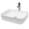 Lavabo De Mesa De Cerámica 505x395x135 Mm Blanco Ecd Germany