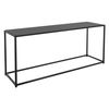 Mesa De Centro 115x32x50,5 Cm Metal Negro Ml Design