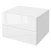 Mesilla De Noche 42 X 29 X 30cm Blanco Ml-design